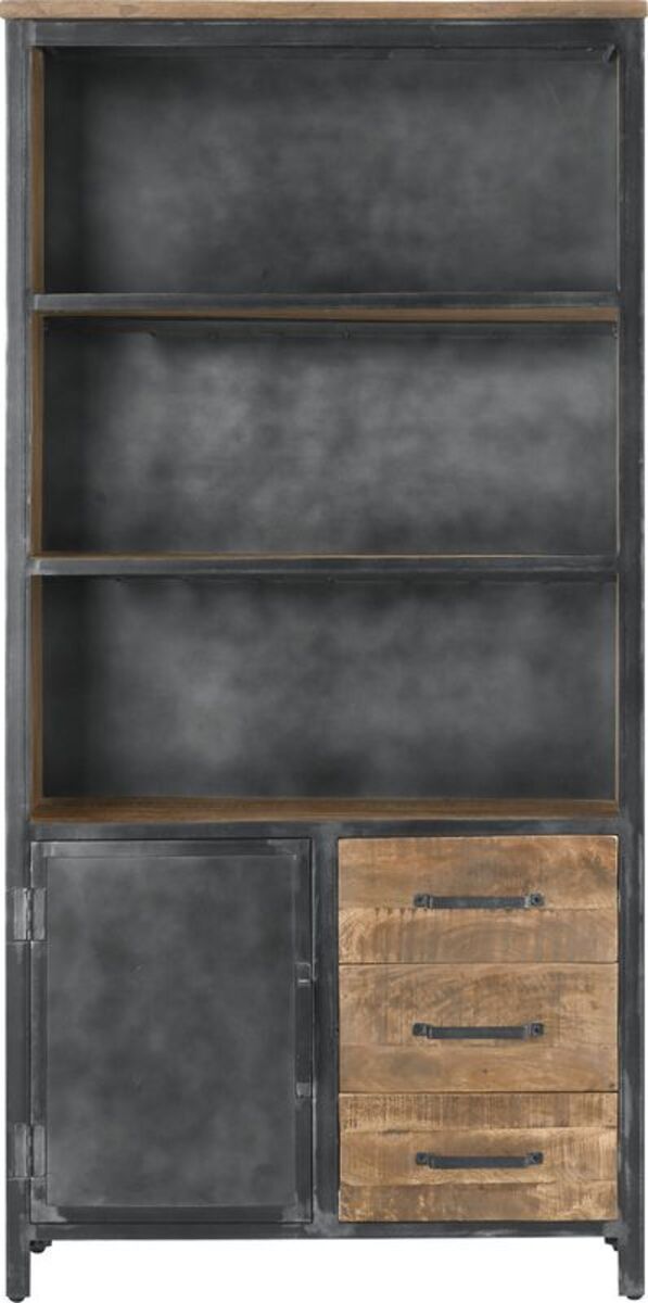 Bergkast Indusy - Bruin - Hout - Modern - Profijt Meubel