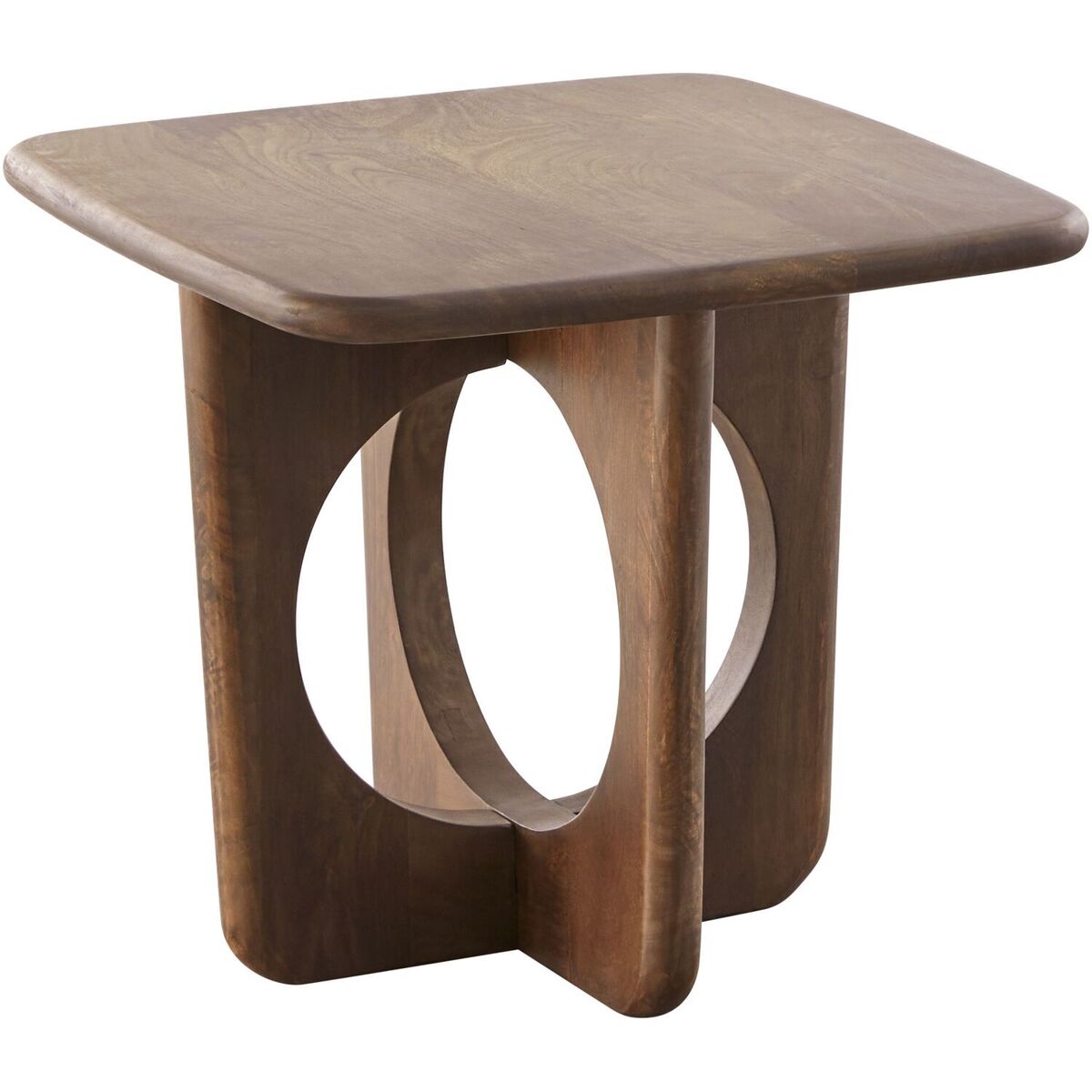Bijzettafel Aseri - Bruin - Hout - Modern - Profijt Meubel