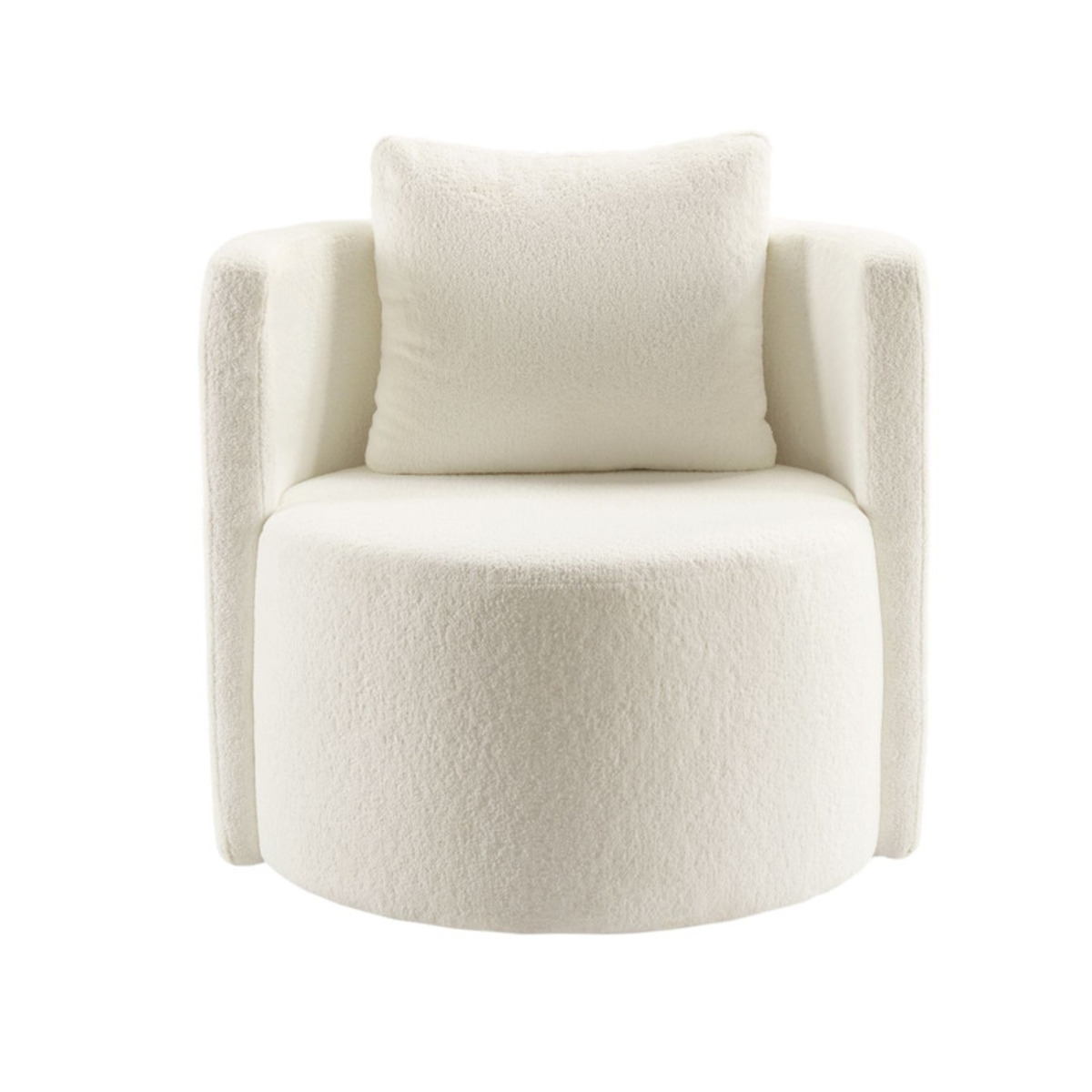 Fauteuil Rolla - Armleuning - Beige - Stof - Modern - Profijt Meubel