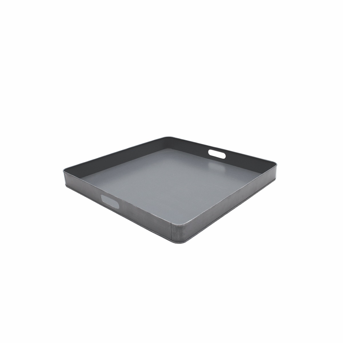 Accessoire Dienblad Grijs - Metaal - LABEL51