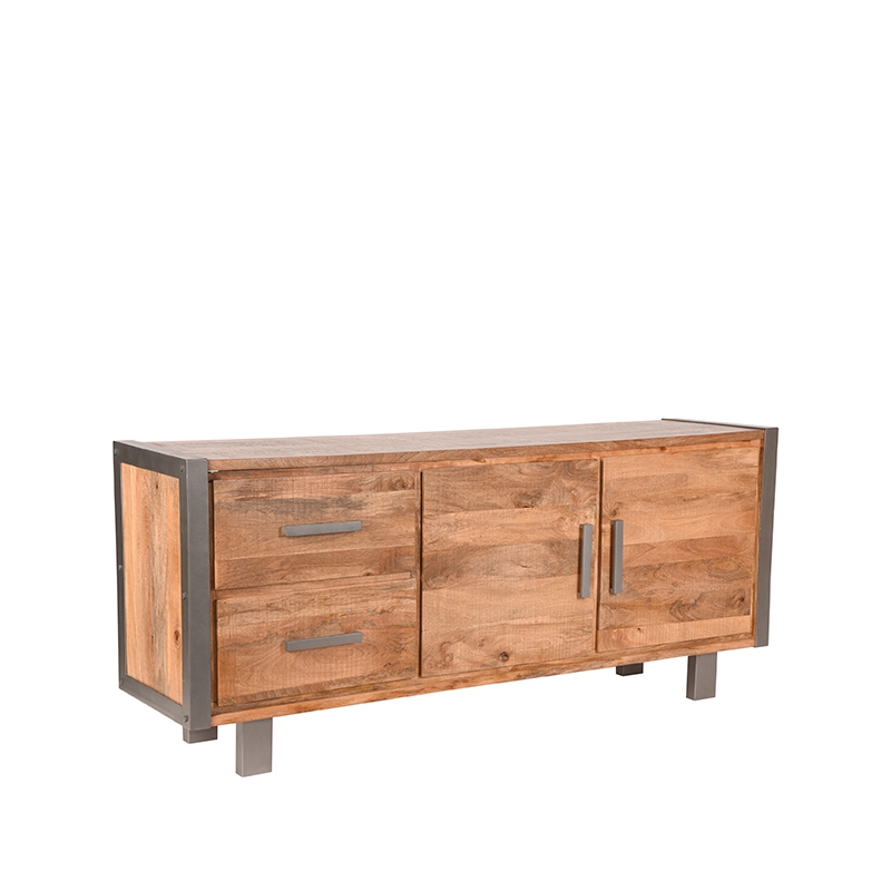 Dressoir Factory Naturel Rough - Mangohout - LABEL51