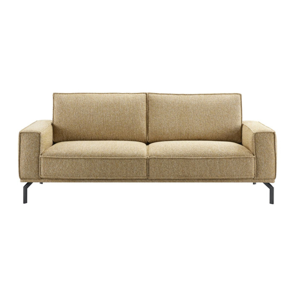 Bank Alburg - Geel - Stof - Modern - Profijt Meubel