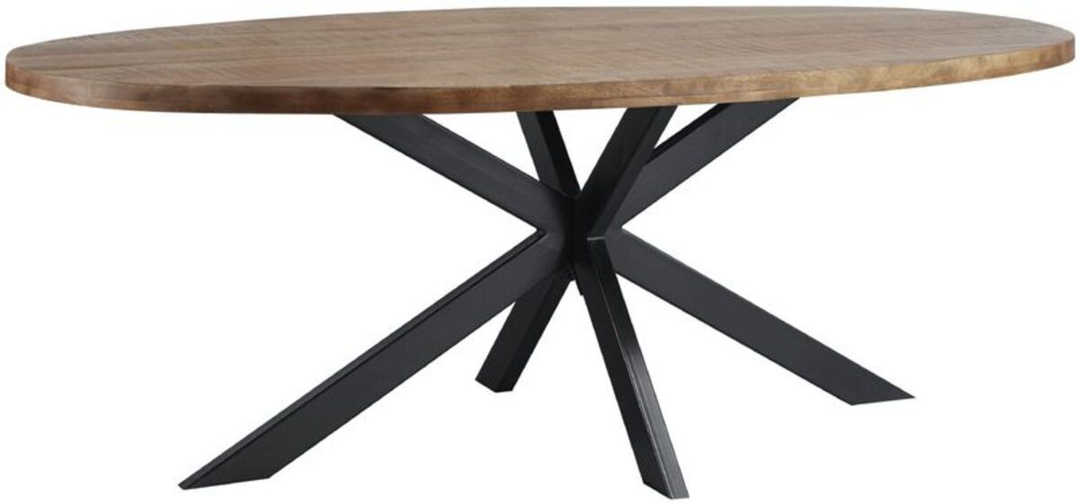 Eetkamertafel Calde - Bruin - Hout - Modern - Profijt Meubel