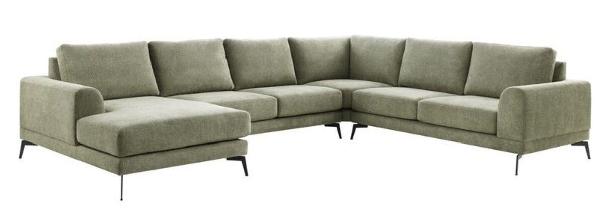 Hoekbank Flandria - - Groen - Stof - Modern - Profijt Meubel