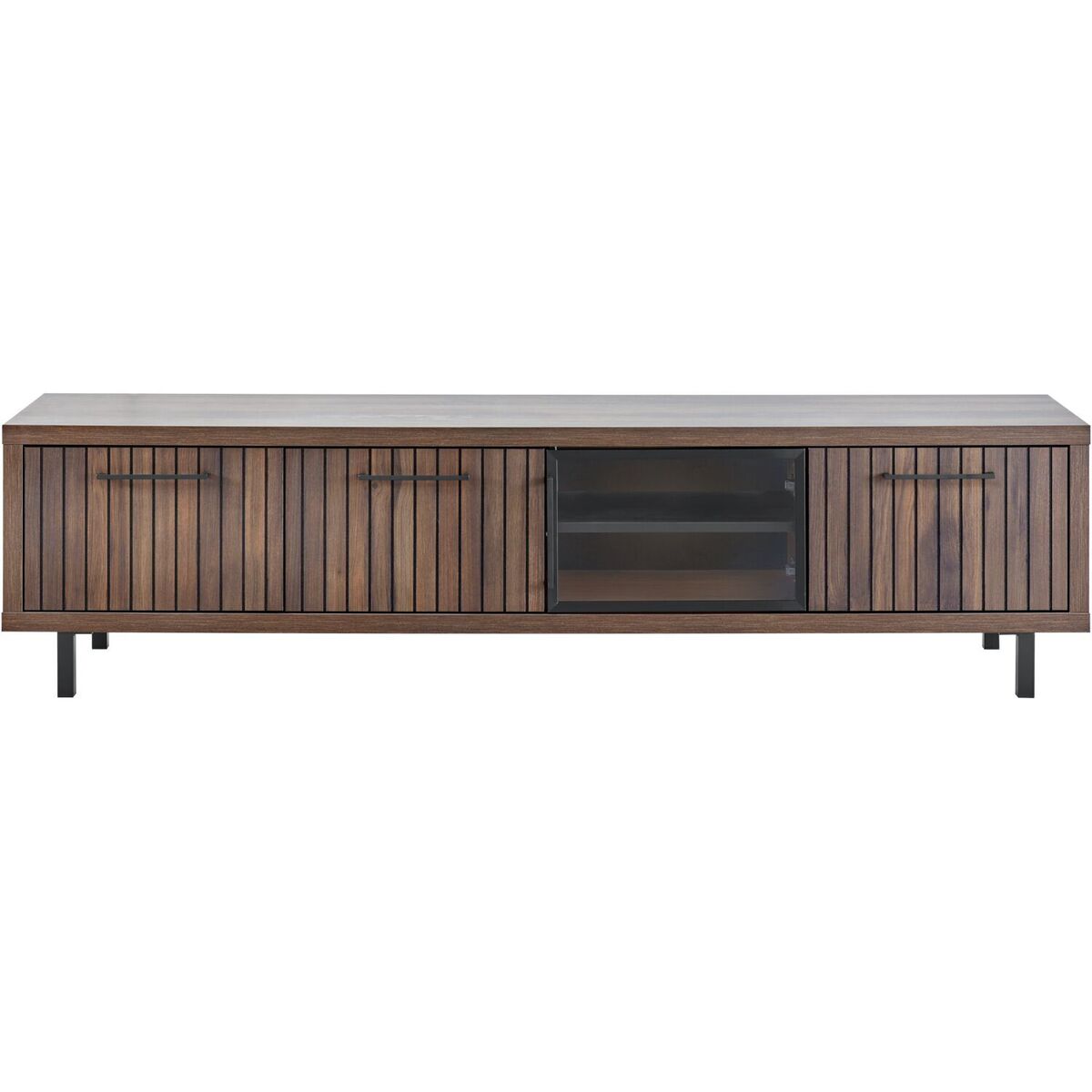 Tv-meubel Tenino - Bruin - Hout - Modern - Profijt Meubel