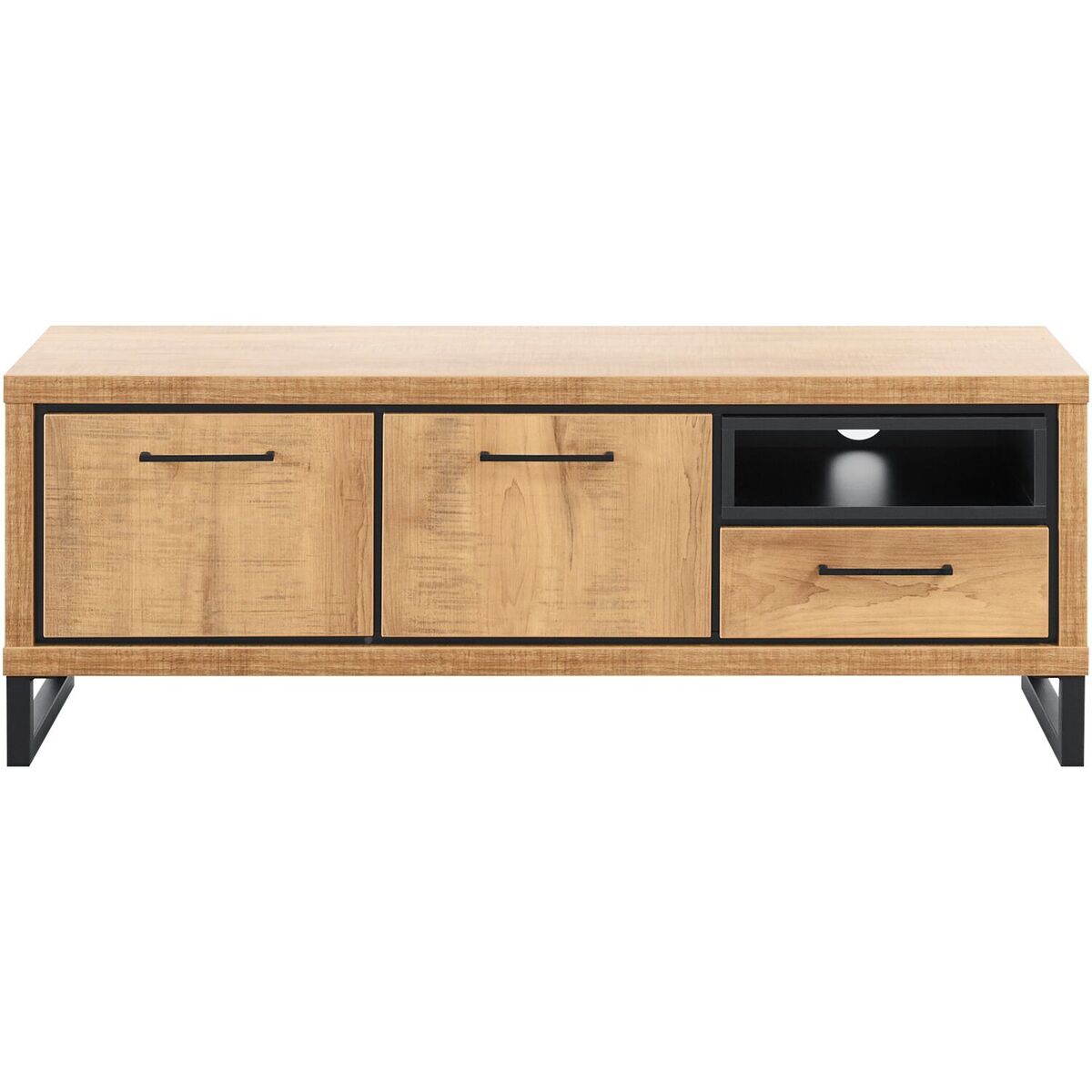 Tv-meubel Imbaro - Bruin - Hout - Modern - Profijt Meubel