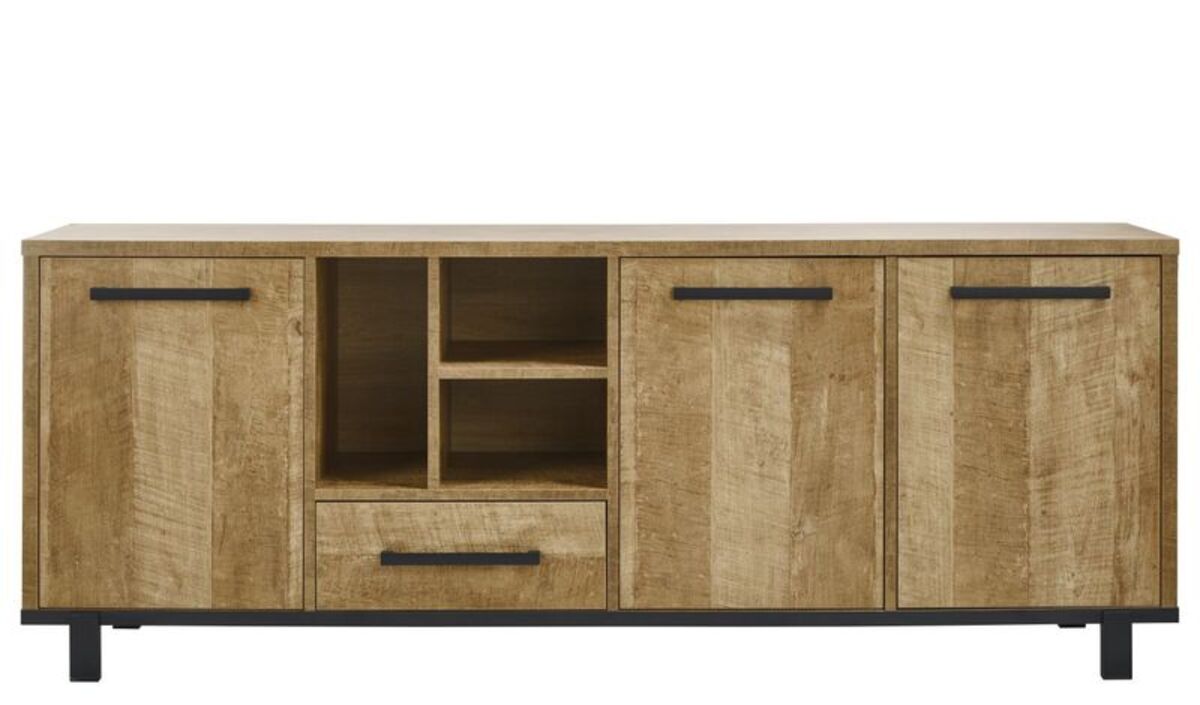 Dressoir Glenvar - Bruin - Hout - Modern - Profijt Meubel