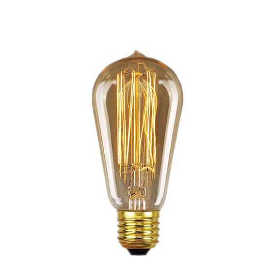 Lichtbron Wire Geel Koper - Glas - LABEL51