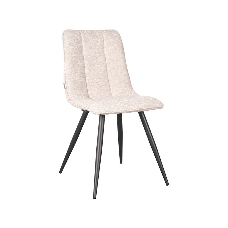 Eetkamerstoel Jelt Naturel - Boucle - LABEL51