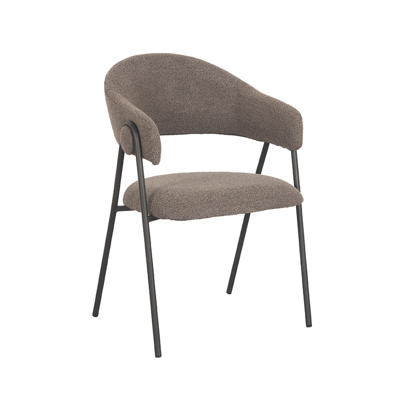Eetkamerstoel Lowen Bruin - Boucle - LABEL51