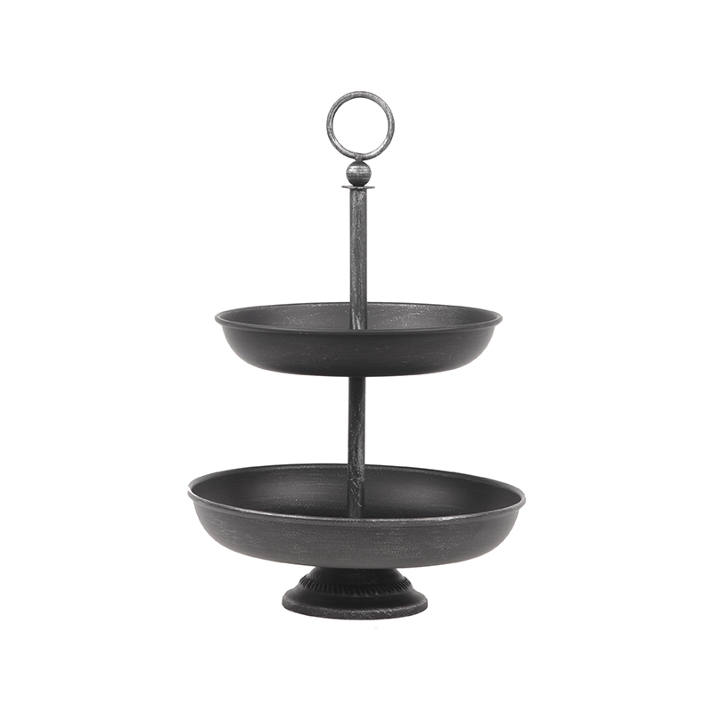 Decoratie Etagere Zwart - Metaal - LABEL51