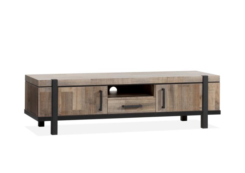 Tv-meubel Expo Bruin - Hout - DOK 2