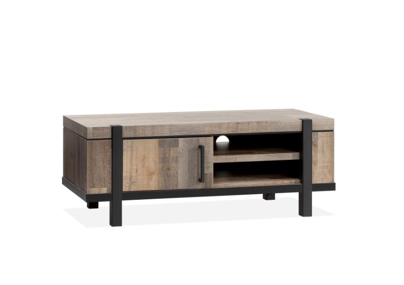 Tv-meubel Expo Bruin - Hout - DOK 2