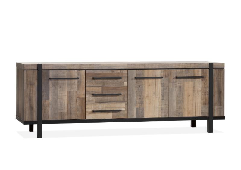 Dressoir Expo Bruin Hout - DOK 2