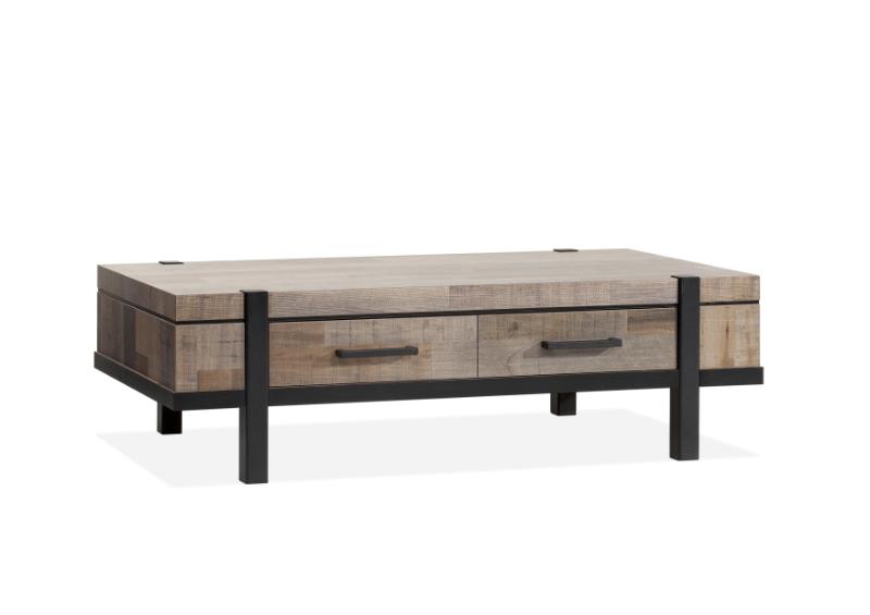 Salontafel Expo Crème Bruin - Hout - DOK 2