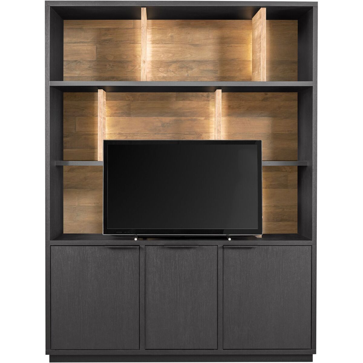 Tv-meubel Verdio - Zwart - Hout - Modern - Profijt Meubel