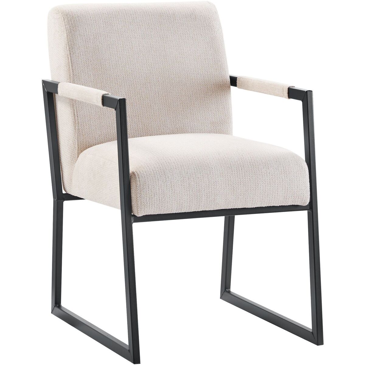 Fauteuil Thurso - Armleuning - Beige - Stof - Modern - Profijt Meubel