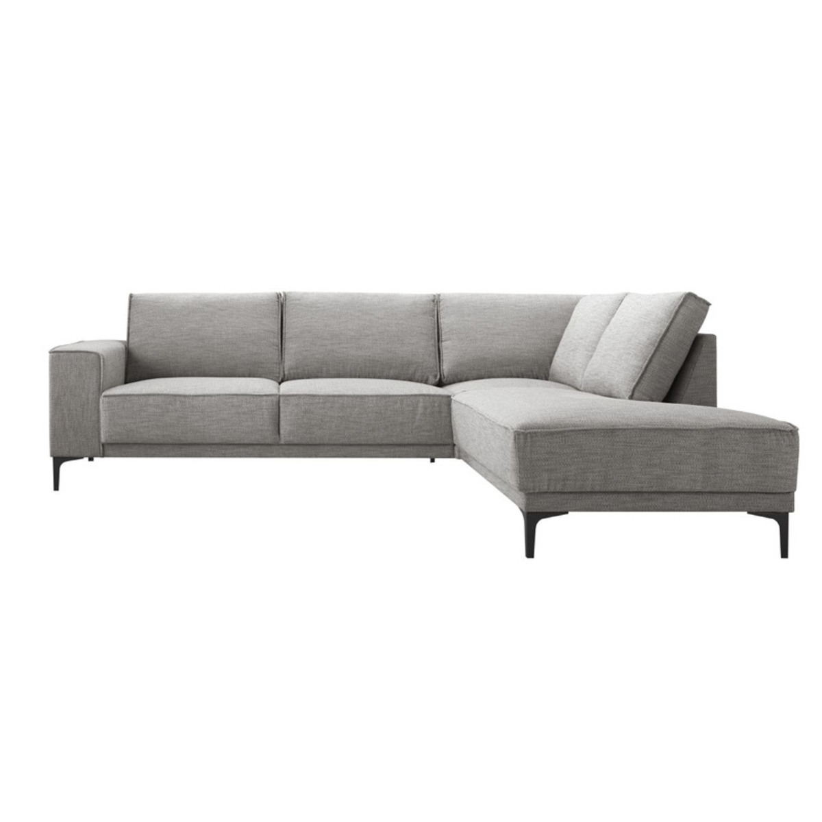 Hoekbank Calira - - Grijs - Stof - Modern - Profijt Meubel