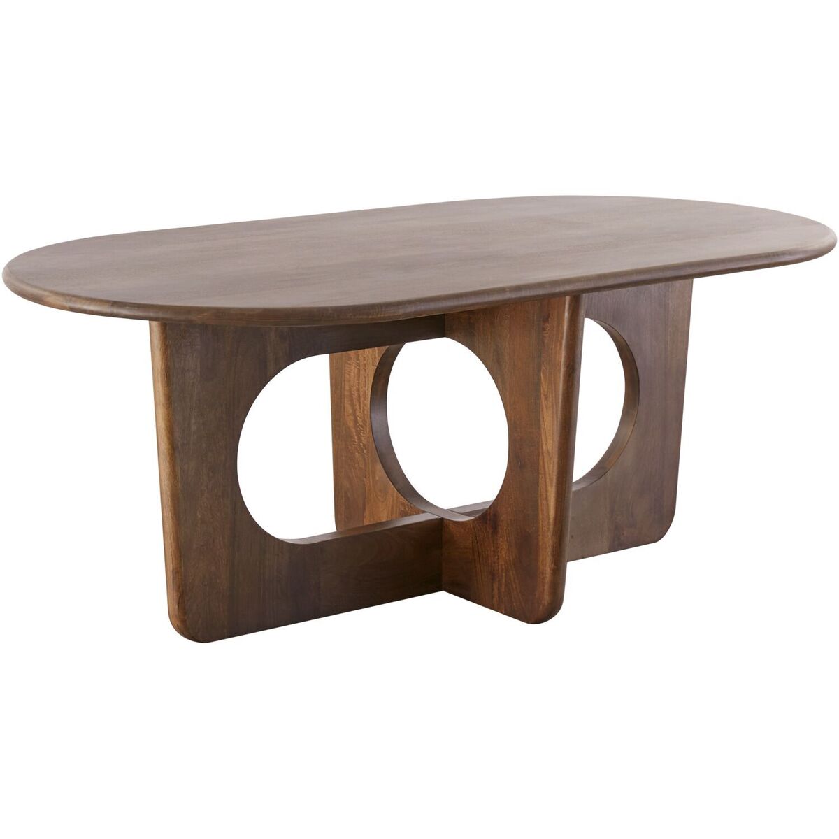 Eetkamertafel Aseri - Bruin - Hout - Modern - Profijt Meubel