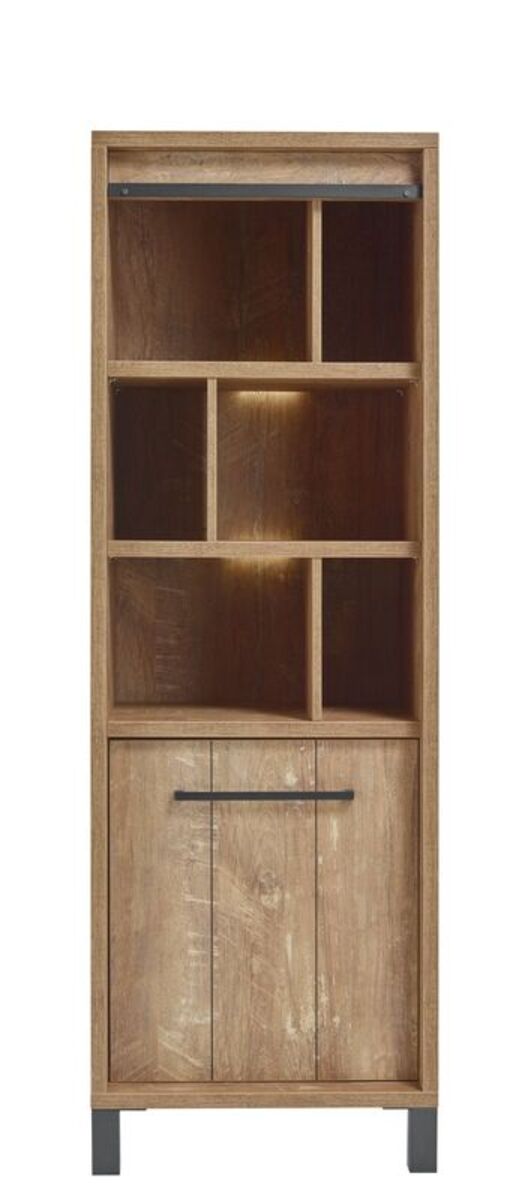 Bergkast Alva - Bruin - Hout - Modern - Profijt Meubel