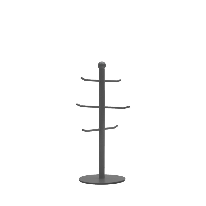 Accessoire Beker toren Grijs - Metaal - LABEL51