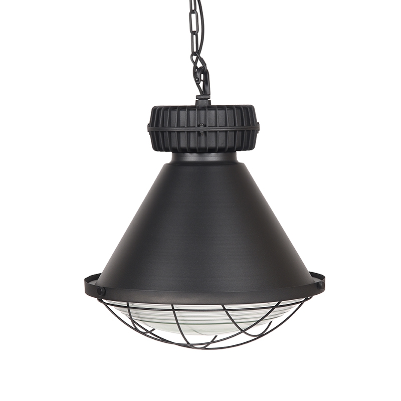 Hanglamp Duisburg Zwart - Metaal - LABEL51