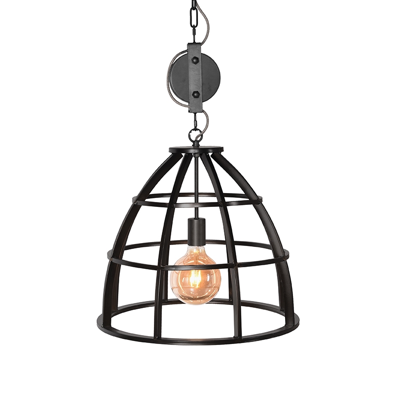 Hanglamp Fuse Zwart - Metaal - LABEL51