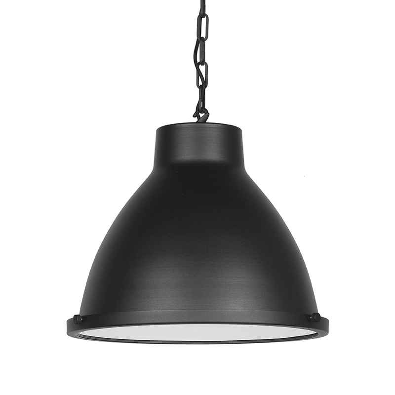 Hanglamp Industry Zwart - Metaal - LABEL51