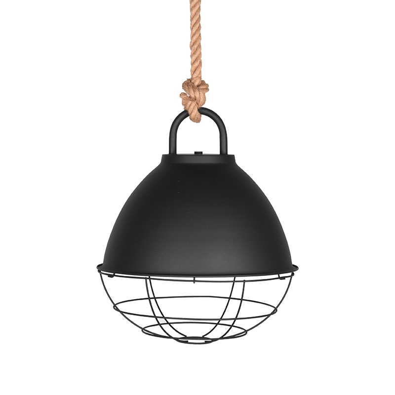 Hanglamp Korf Zwart - Metaal - LABEL51