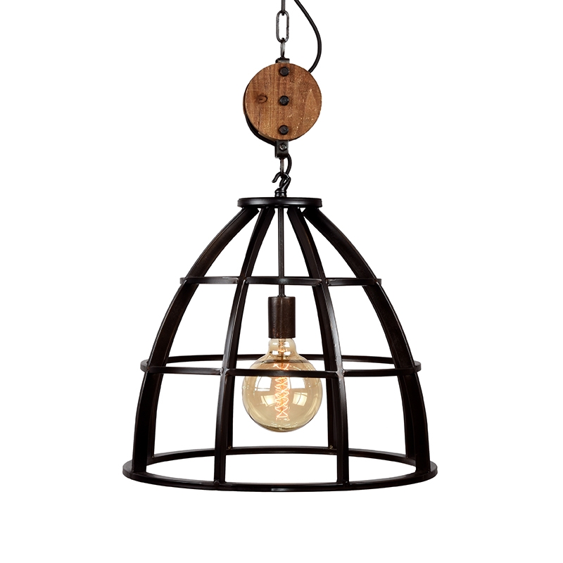 Hanglamp Lift Zwart - Metaal - LABEL51