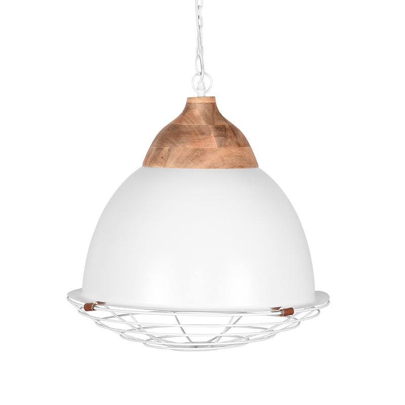 Hanglamp Rootz Wit - Metaal - LABEL51