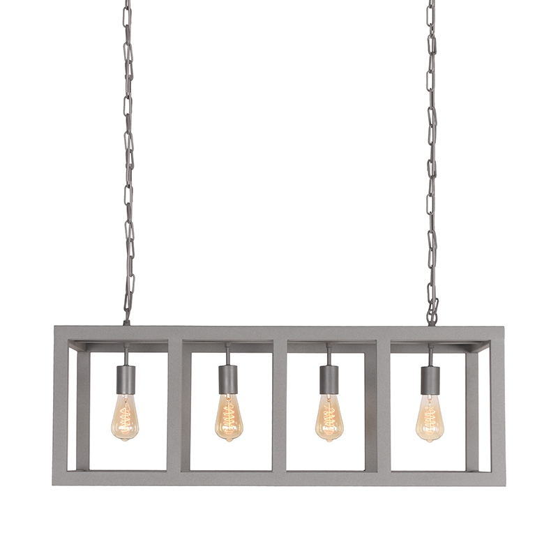 Hanglamp Siegen Grijs Concrete - Metaal - LABEL51