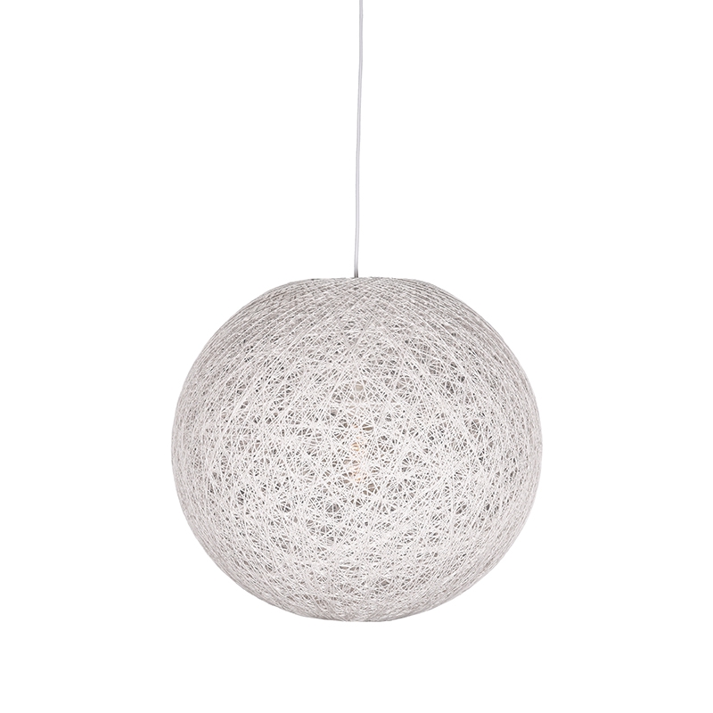 Hanglamp Twist Wit - Vlas - LABEL51