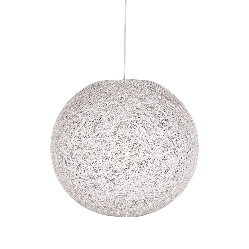 Hanglamp Twist Wit - Vlas - LABEL51