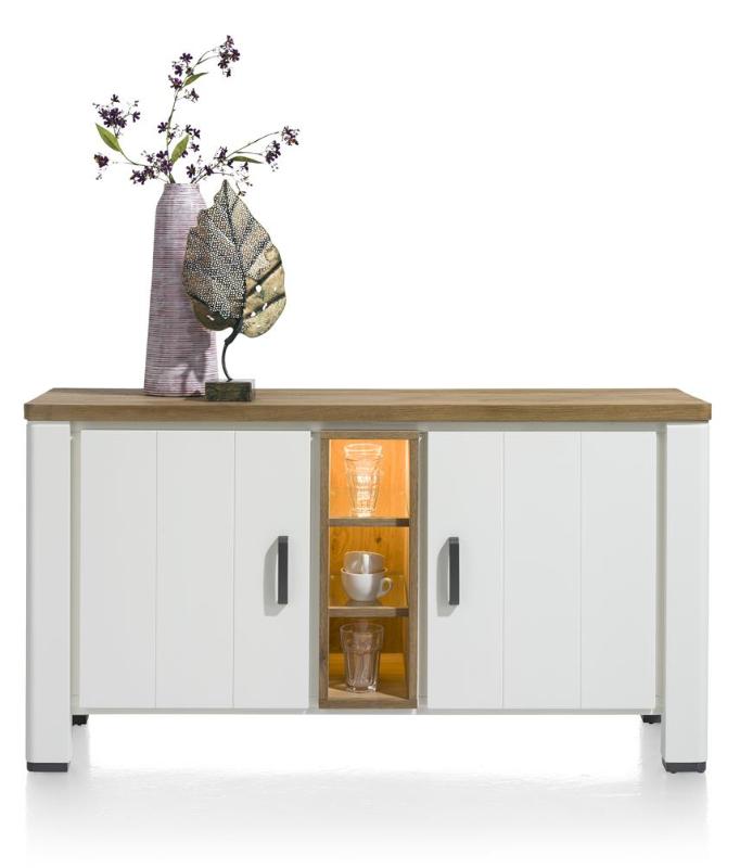 Dressoir Arizona Wit - Eiken - Happy at Home