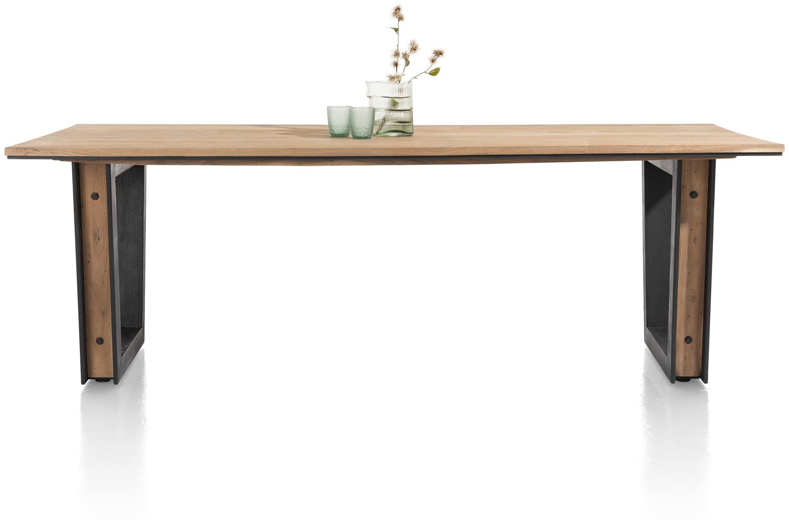 Eetkamertafel Makalu Bruin Hout - Happy at Home
