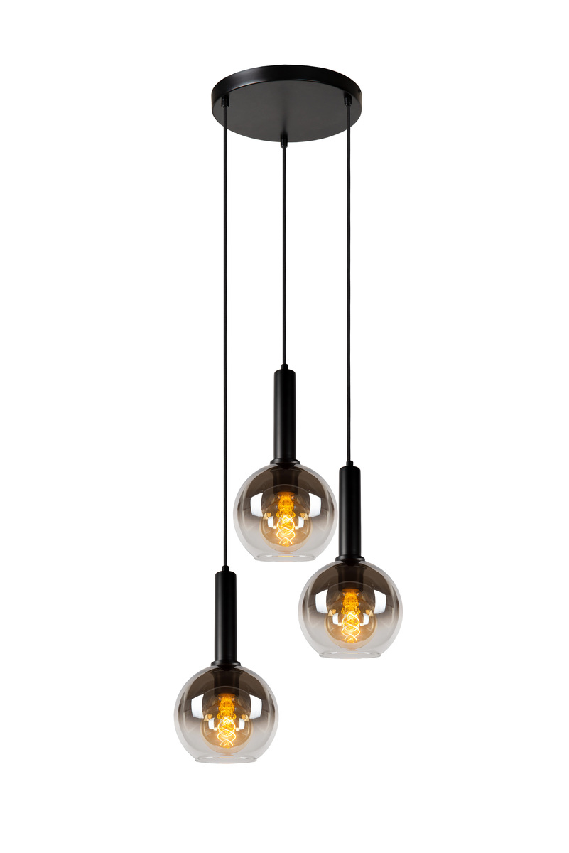 Hanglamp Marius Zwart - Metaal - Lucide