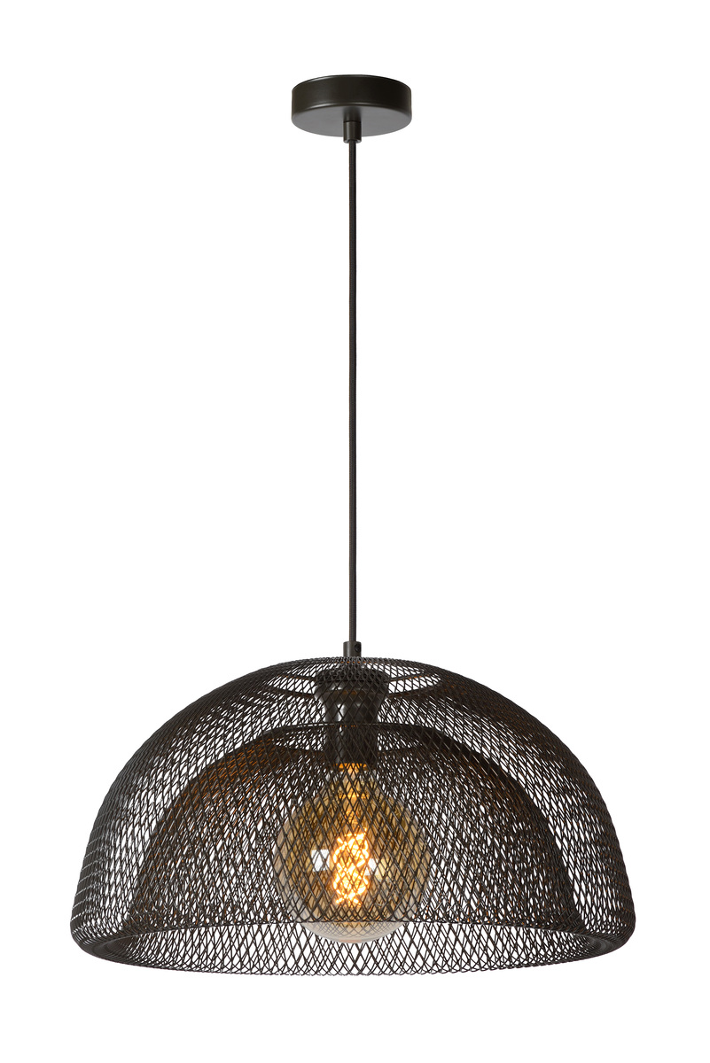 Hanglamp Zwart - Metaal - Lucide