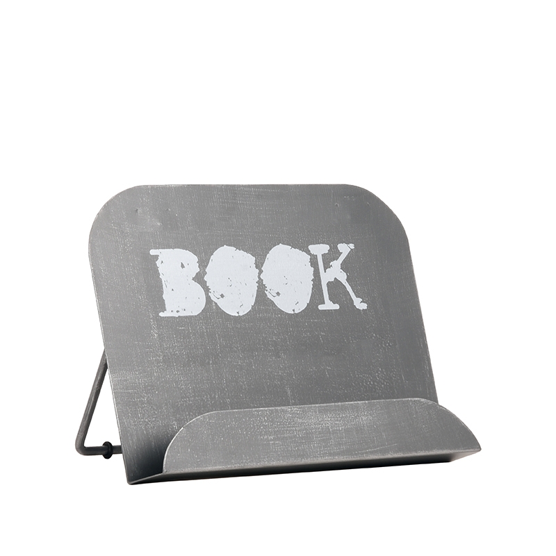Accessoire Kookboekstandaard Grijs - Metaal - LABEL51