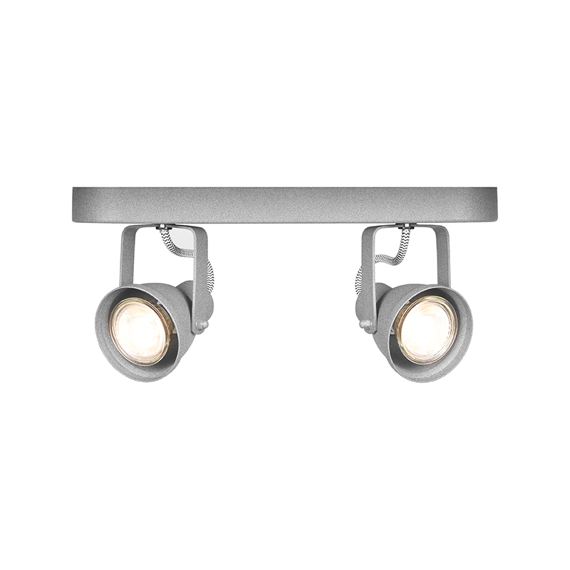 Spot Aken led Grijs Concrete - Metaal - LABEL51