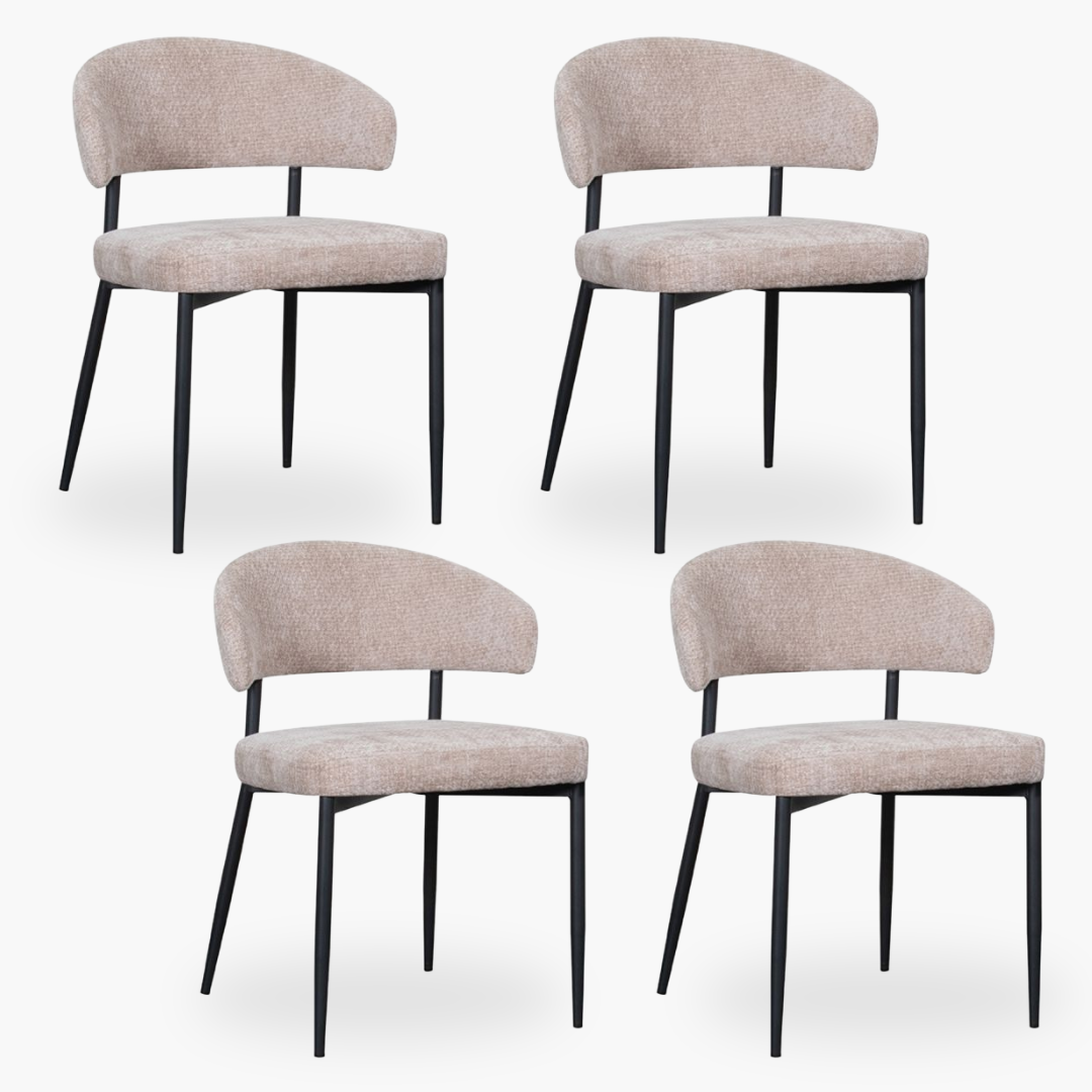 4x Eetkamerstoel Noa