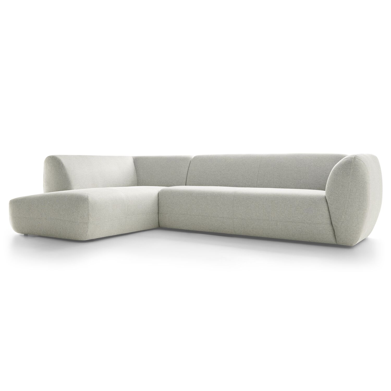 Fleur hoekbank - White Grey - 2647 - Baenks