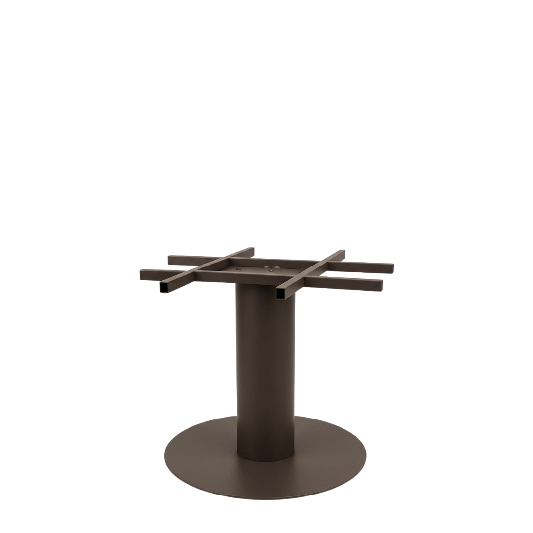 Eetkamertafel Tafelpoot Extra Stable - Brons - Metaal - LABEL51