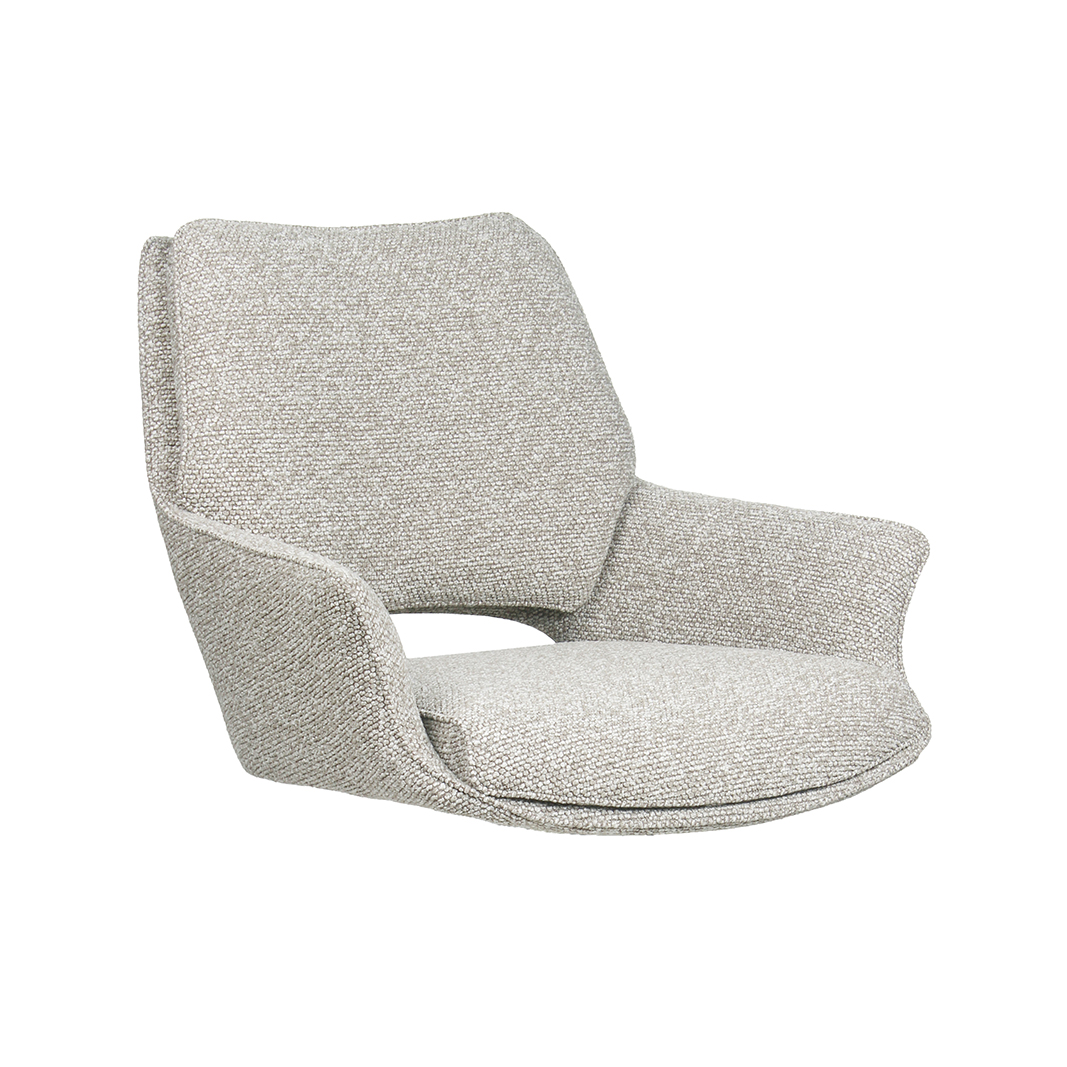 Eetkamerstoel Mix and Match - Naturel - Royal Boucle - LABEL51