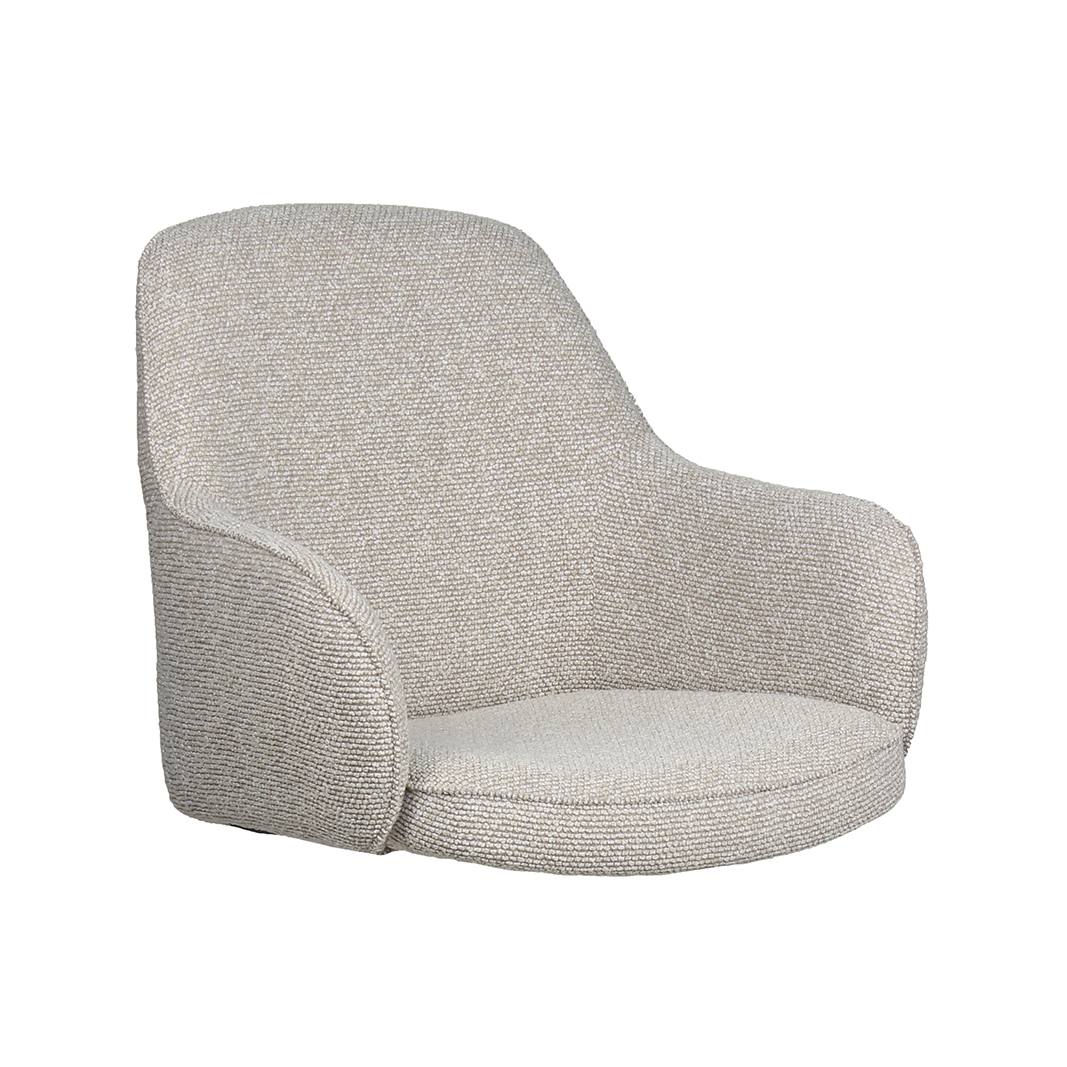 Eetkamerstoel Mix and Match - Naturel - Royal Boucle - LABEL51