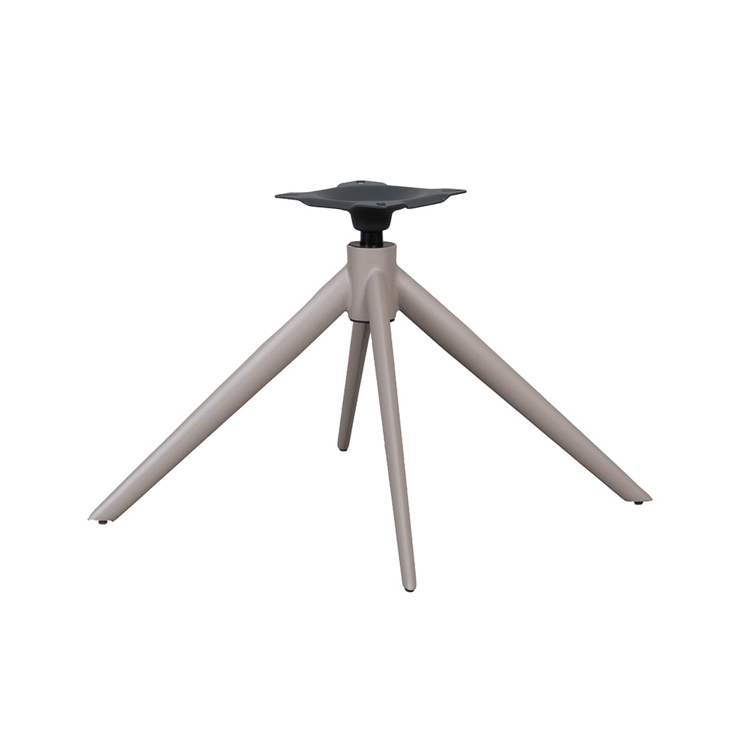 Eetkamerstoel Mix and Match - Taupe - Metaal - LABEL51