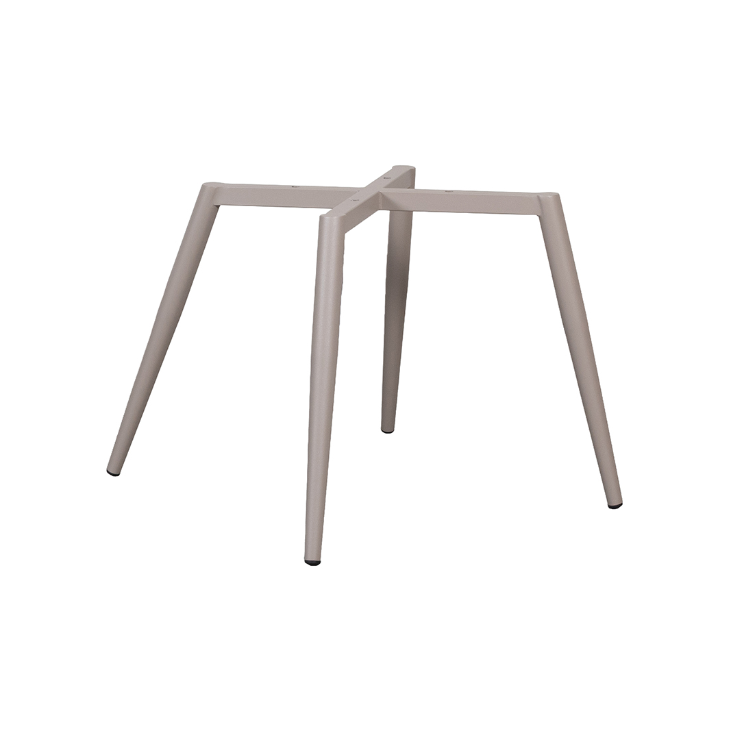 Eetkamerstoel Mix and Match - Taupe - Metaal - LABEL51