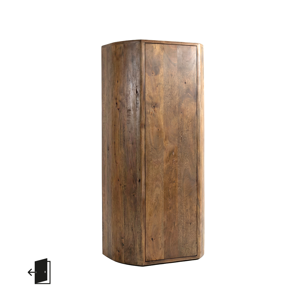 Bergkast Saya - Nature Smooth - Mangohout - LABEL51