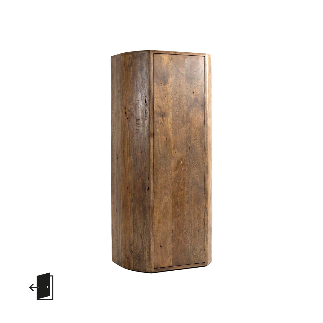 Bergkast Saya - Nature Smooth - Mangohout - LABEL51