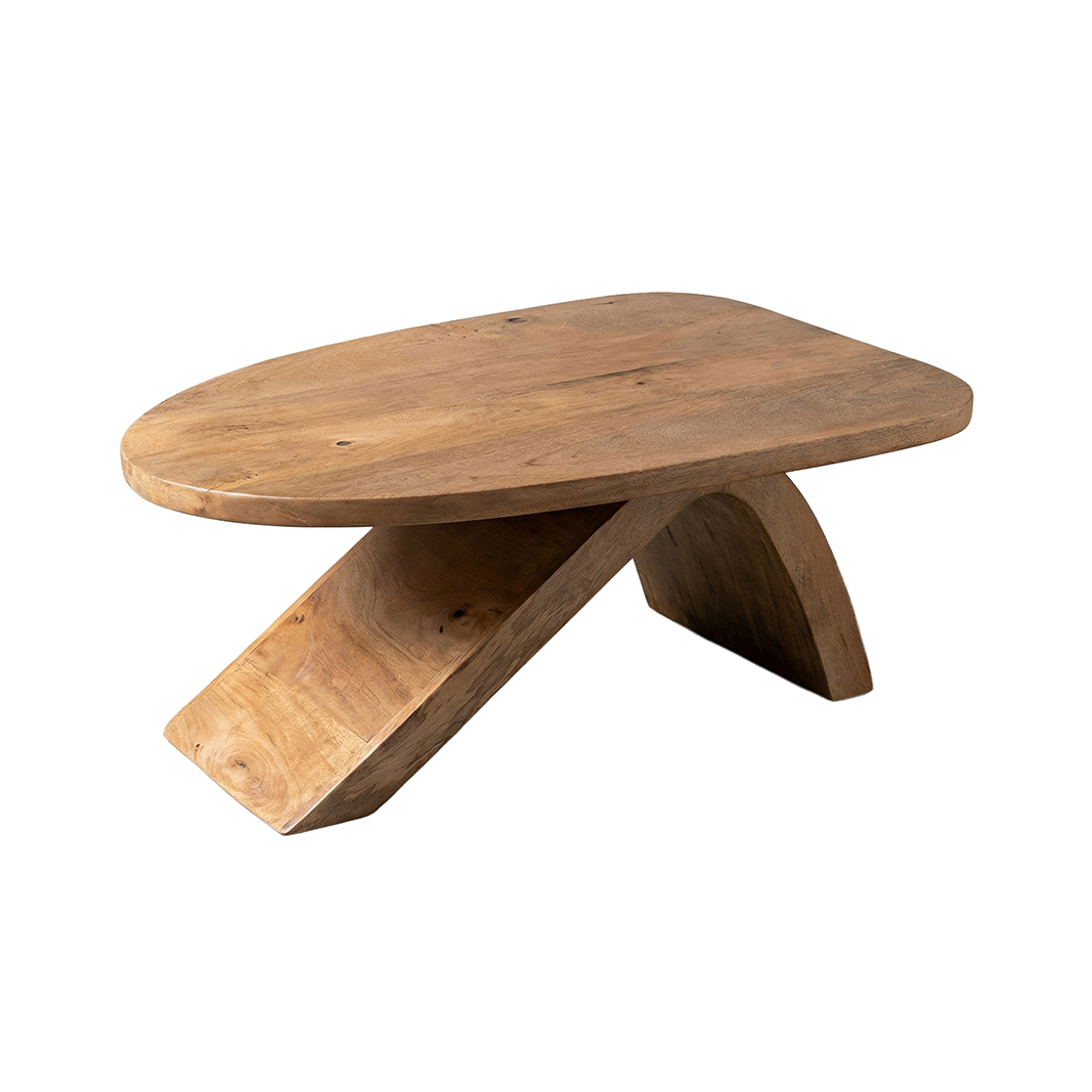 Salontafel Ava - Nature Smooth - Mangohout - LABEL51